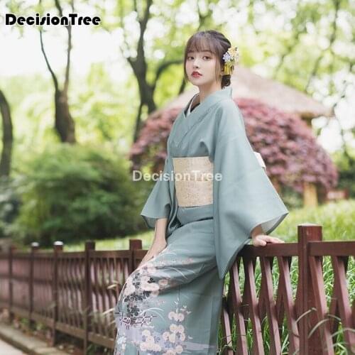 2021 national trends women kimono yukata novelty evening dress japanese cosplay costume floral robe daily geisha kimono robe