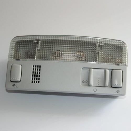 2 Color Reading Lamp with Light Bulb Dome Light Interior Lights For VW POLO Touran Octavia Bora PASST B5 1TD 947 105