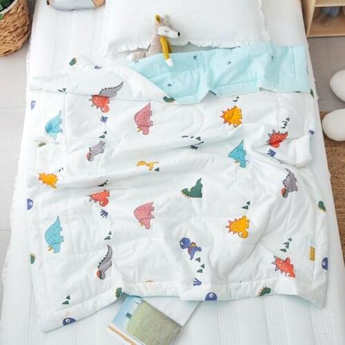 Summer 100% Cotton quilt delicate Quilts twin Blankets luxury good quality Bed Cover Children Adults duvet soft Comforters #sw