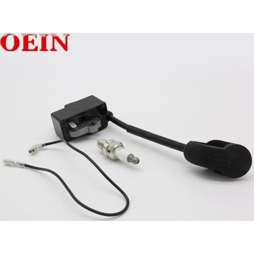Ignition Coil Module Magneto Kit Spark Plug Fit For STIHL FS90 FS100 HL100 HL95 KM90 HT100 KM130 Trimmer Replace Parts