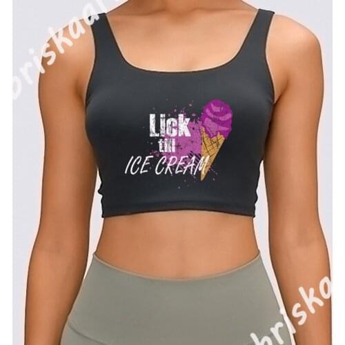 Ice Cream Sex Gift Tank Top Tops Famous Size S-2xl Personalized Cool New Style Female Summer Vest