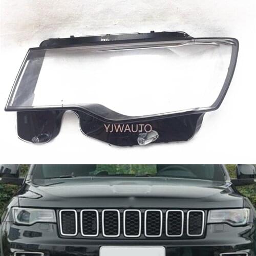 For Jeep Grand Cherokee 2014~2020 Headlamp Cover Car Headlight Lens Replacement Auto Shell