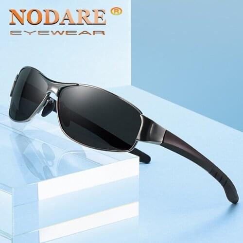 NODARE 2010 New Brand HD Polarized Sunglasses Men&Women Driving Night vision Safety Protect Square Eyeglasses oculos de sol