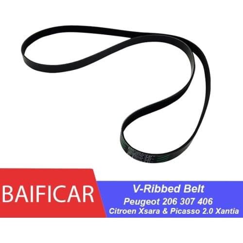 Baificar Brand Genuine Alternator Fan Drive V-Ribbed Belt 6PK1726 6PK1725 For Peugeot 206CC 307 406 Citroen Xsara & Picasso 2.0