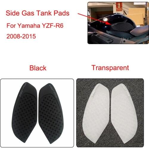 MTCLUB for Yamaha YZF R6 2008 2009 2010 2011 2012 2013 2014 2015 Anti slip Fuel Tank Pad Side Gas Knee Grip Traction Pads New