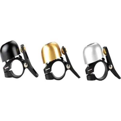 Retro classic bicycle bell clear and loud road bike folding bicycle handlebar brass ring horn safety warning alarm