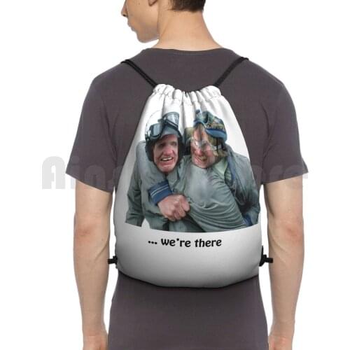 Dumb And Dumber Aspen Backpack Drawstring Bag Riding Climbing Gym Bag Dumb And Dumber Were There Jim Carrey Harry Lloyd Jeff