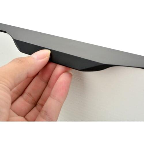 Hidden Cabinet Handle Aluminium Alloy Kitchen Cabinet Handle Drawer Cupboard Knobs Handle with Screw Furniture Hardware Pull