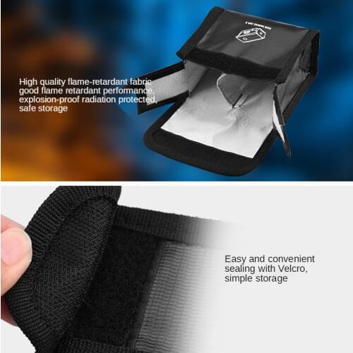 DJI Yu AIR 2S battery explosion-proof bag fire-retardant, flame-retardant and high-temperature resistant