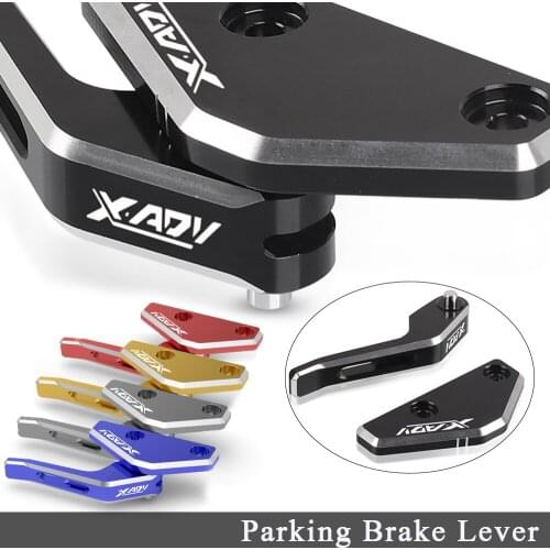 X-ADV LOGO For HONDA XADV 750 XADV750 X ADV X-ADV750 2021 Motorcycle CNC Parking Hand Brake Lever Handbrake Parking Brake Lever