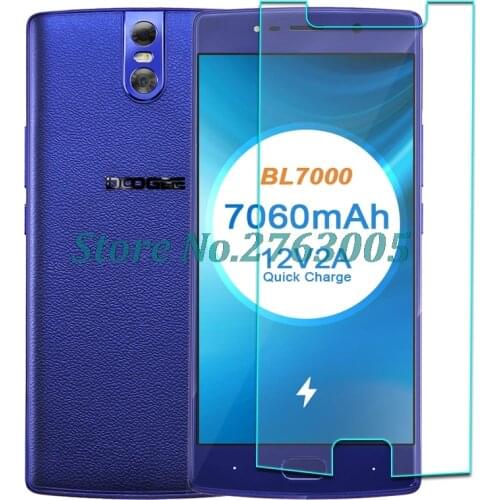 Tempered Glass For Doogee BL7000 5.5" Protective Film Screen Protector Phone cover
