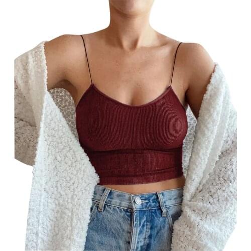 Y2k Clothes Harajuku Sleeveless Blouse Casual Tank Women Silk Satin Camisole Plain Strappy Vest Top