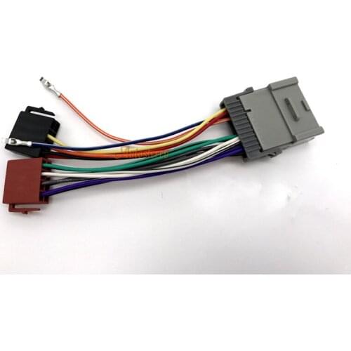ZWNAV 12-042 ISO(female) HARNESS radio adapter for BUICK 2004-2009 CHEVROLET GMS Hummer H3