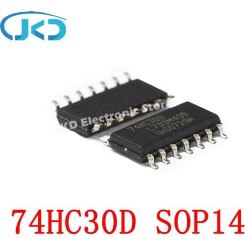 10pcs 74HC30DR 74HC30D 74HC30 SOP-14 New IC