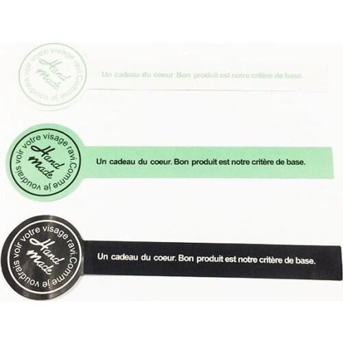 120PCS Vintage Handmade DIY Gifts sealing label Decoration label Multifunction 3 colours mixed