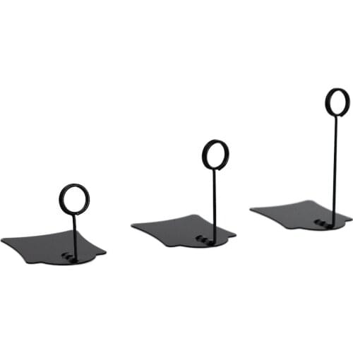 50 pcs 5/10/15cm Desk Name Card Clip POP metal sign price tag price label clip label holder stand food price tag display clamp