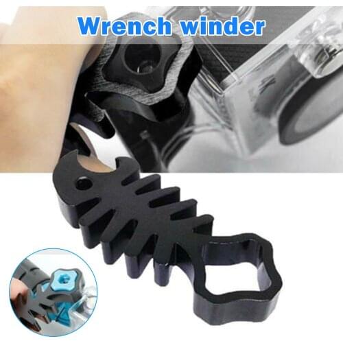 Fishbones Nut Screw Spanner Wrench Tool for GoPro Camera Aluminum Alloy Wrench ALI88