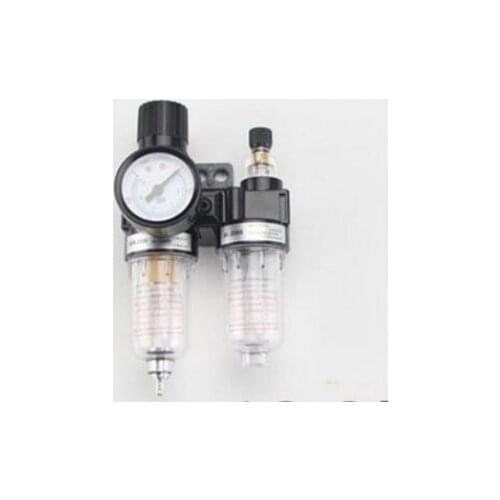 Free Shipping AFC2000 Air Filter Regulator Combination AFC2000 Lubricator Combinations, 1/4" Port FRL Union Air Treatment