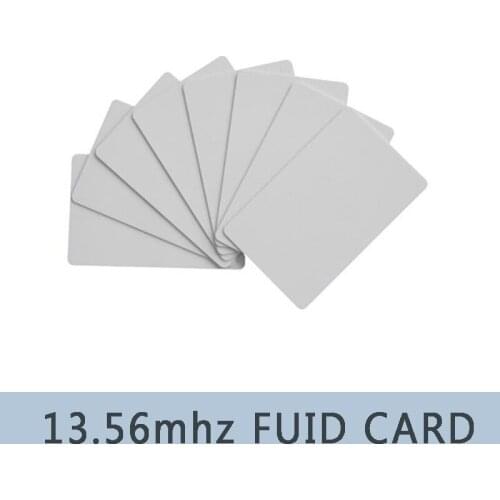 10PCS FUID Card Smart Chip RFID One-Time Copy Clone Keychain 13.56Mhz 0 Sector Writable Badge NFC Access Control Card