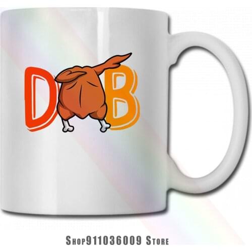 Dab Dabbing Turkey Funny Thanksgiving mug cup tazas