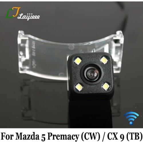 For Mazda 5 Mazda5 Premacy CW CX-9 TB Car Reverse Camera / HD Night Vision Wire and Wireless Auto Rear View Backup Cameras