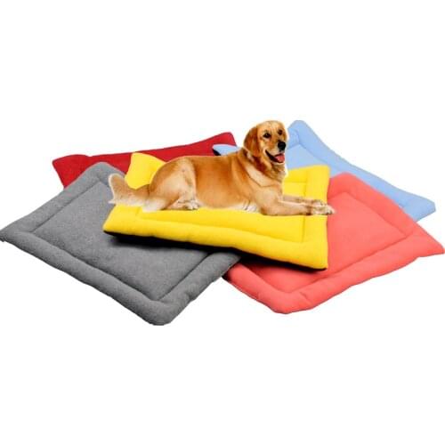 Pet nest pad pet dog mat four seasons universal dog cage pad pet cotton pad cat with comfortable cushion