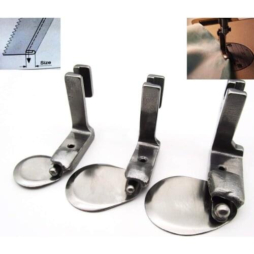 Ball Roll Hemming Feet Fits for Brother Consew Juki DDL-555 5550#490358 1/8" 3/16" 1/4"