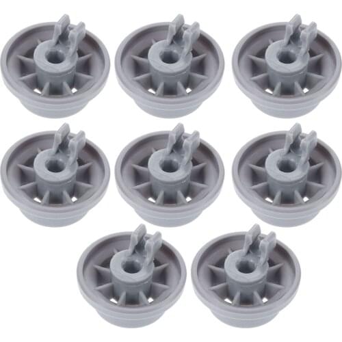 8Pcs Dishwasher Lower Rack Wheel 165314 for Kenmore Bosch Dishwasher AP2802428 420198 423232 AH3439123