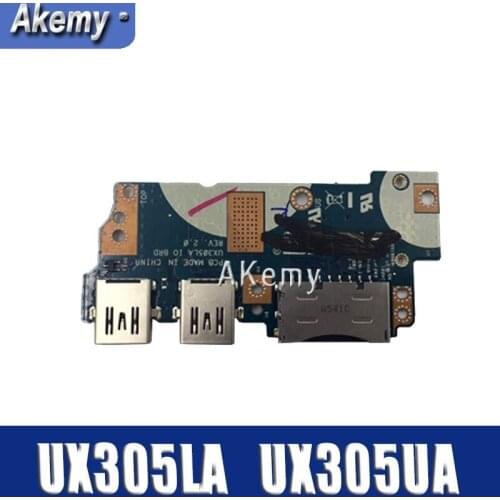 Original For Asus UX305L U305L UX305LA UX305U U305U UX305UA usb sd card reader board