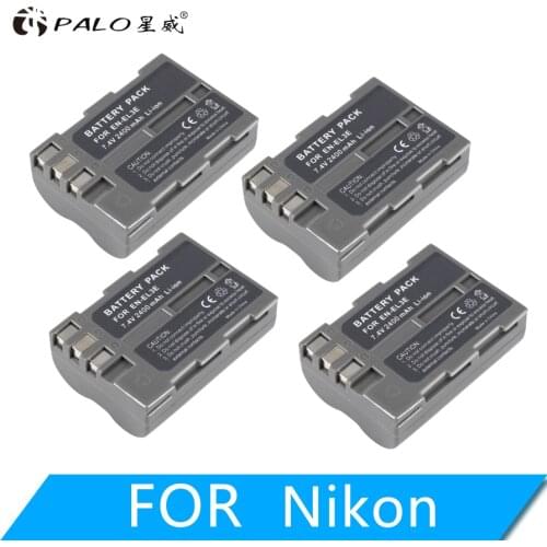 PALO EN-EL3E EN EL3E ENEL3E digital camera Battery For Nikon D300S D300 D100 D200 D700 D70D70S D80 D90 D50 D70 D-100 D-300