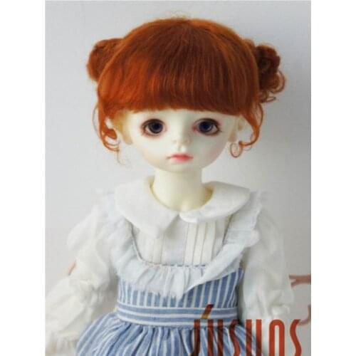 JD406 1/3 SD Lovely two pony BJD mohair doll wigssize 8-9inch mohair doll wig fashion Doll accessories