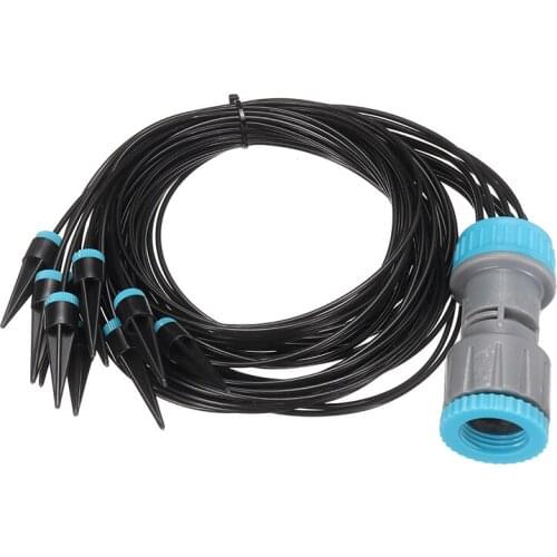 10 Heads Automatic Irrigation System Garden Balcony Plants Dripping Set Automatic Flower Plant Watering Device