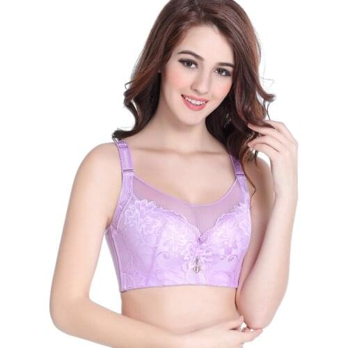 Large size thin bra bra bandeau plus size bras for women bra big size bralette top
