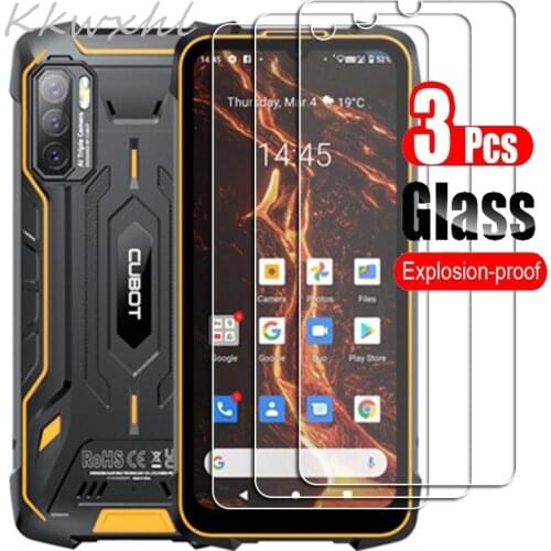 3PCS Tempered Glass For Cubot King Kong 5 Pro C20 X50 C30 Note 20 7 P40 X30 C15 P30 Quest J8 J9 X19 S Protective Screen Film