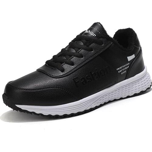 Winter Plush Women Tennis Shoes Female Warm Comfortable Outdoor Jogging Sport Shoes Stable Athletic thermal light Soft Trainers