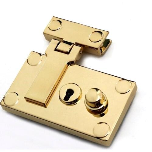 1 pcs Metal Push Lock Novel Design Twist Lock For DIY Handbag Bag Purse Luggage Hardware Closure Bag Parts Accessories