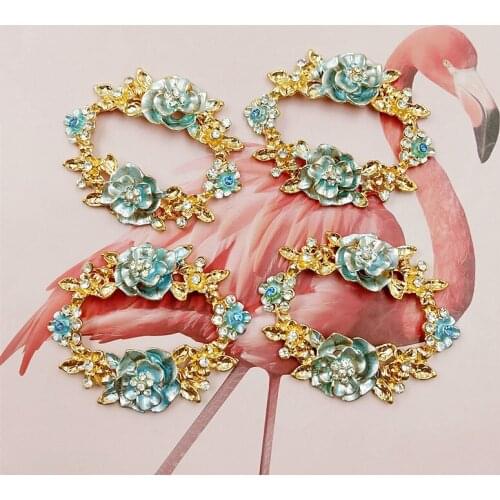 2 pcs/lot New Alloy Bridal Headdress Wedding Rhinestone Accessories DIY Handmade Garland Tree Branch Flowers Hair Accessories