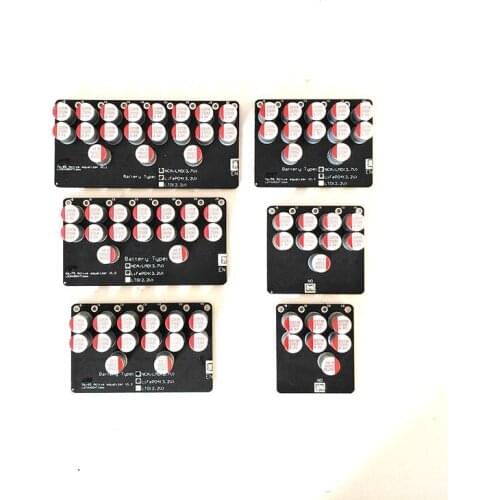 3S 4S 5S 6S 7S 8S 15S 16S 17S 1A 3.5A 5.5A Active Equalizer Balancer LiFepo4 Lithium Li-Ion LTO Battery Balance Board