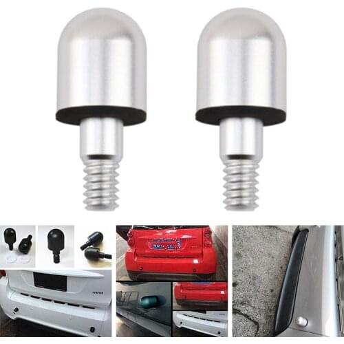 Car Rear Bumper Anti-Collision Tail Spine Anti-Collision Protector for Mercedes-Benz Smart 450 Fortwo 2009-2014