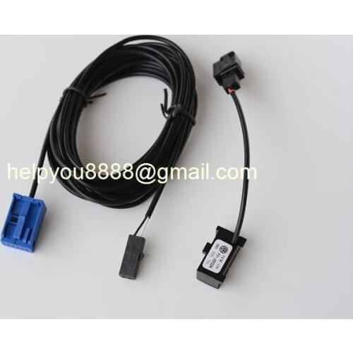 Navigation Bluetooth wire harness+Microphone connect cable line for BMW E90 X1 Professional CD navigation audio