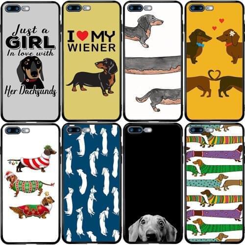 Phone Case for Xiaomi Redmi Note 9A 8 8T 7 6 7A 6A 5A 5 A1 A2 A3 Pro Max Plus Lite Dachshund Dog