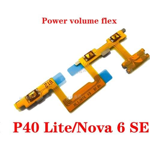 For Huawei Nova 6 SE P40 Lite boot volume button side key cable Flex