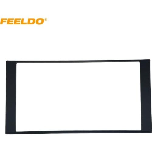 FEELDO2Din Car Refitting DVD frame,DVD panel,Dash Kit,Audio frame for Nissan LIVINA/Sunny(N17)Almera/Versa/Renault Scala/Latio