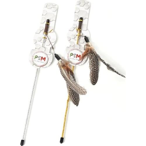 Pet Cat Toy Pet Funny Cat Stick Toy Cat Interactive Companion Toys Pet Cat Toys Feather Mint Funny Cat Stick Cat Fishing Rod