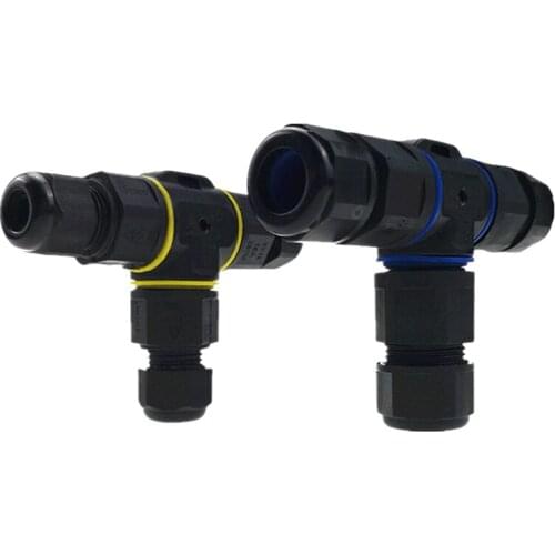 IP68 Waterproof Connector 2 3 Pin Electrical Terminal Wire Adapter Connector Screw And Soldering Pin Connector For LED Light