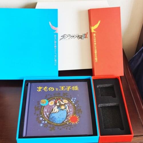 Anime Darling in the Franxx Picture Book The Beast and Prince End Part Picture books collect books Keyrings Cosplay Props Gift