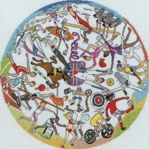 Top Manufacturer Embroidery Sportsdom Cross Stitch Kits to Buy with 100% Cotton Floss & Free Shipping for Home Decor & Gifts