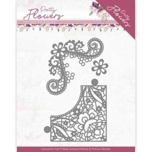 AliliArts Metal Cutting Dies Lace Corner diy Scrapbooking Photo Album Decorative Embossing PaperCard Crafts Die