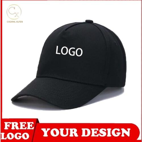 Multicolor golf caps, baseball caps, peaked caps, sports sunshade, pure cotton, five-piece air holes, high-end custom logo hats