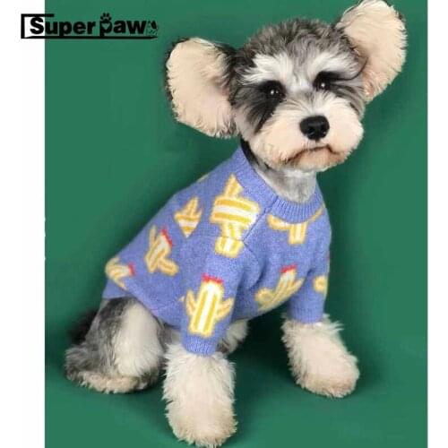 Fashion Dog Clothes Pet Puppy Sweater Hoodie French Bulldog Schnauzer Teddy Jacket Coat for Dogs Winter Warm Dropshipping YHC26